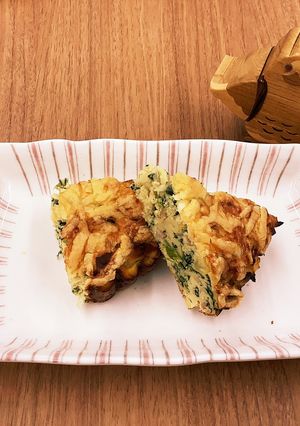 【大崎市】ヘルシーおからキッシュ【給食】-レシピのメイン写真