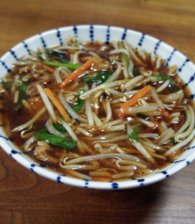 あんかけもやしそば by おでのおでん☆ 【クックパッド】 簡単おいしい