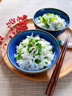 大根の葉としらすの簡単混ぜご飯-レシピのメイン写真
