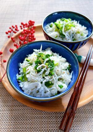 大根の葉としらすの簡単混ぜご飯-レシピのメイン写真