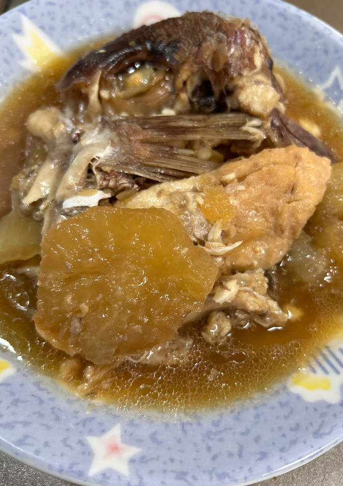 炊飯器と麺つゆで鯛のあら煮、超簡単♡-レシピのメイン写真