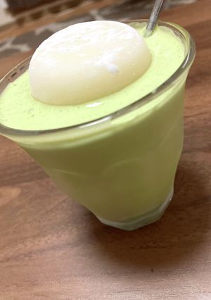 【擬似】抹茶フラペチーノ(?)-レシピのメイン写真