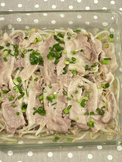豚バラとモヤシの重ね蒸し-レシピのメイン写真