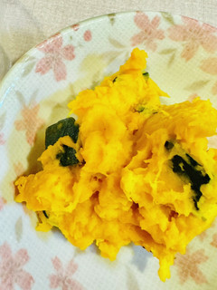 レンジで簡単!かぼちゃサラダ☆お弁当にも-レシピのメイン写真