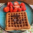 カッテージチーズパンケーキ(ワッフル)