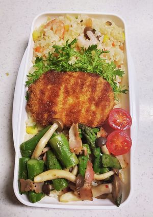 ★高校生息子のお弁当★140-レシピのメイン写真