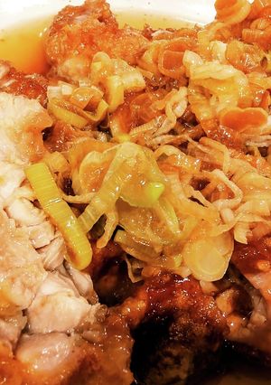 簡単！ごま油香るジュワっと味染み油淋鶏！-レシピのメイン写真