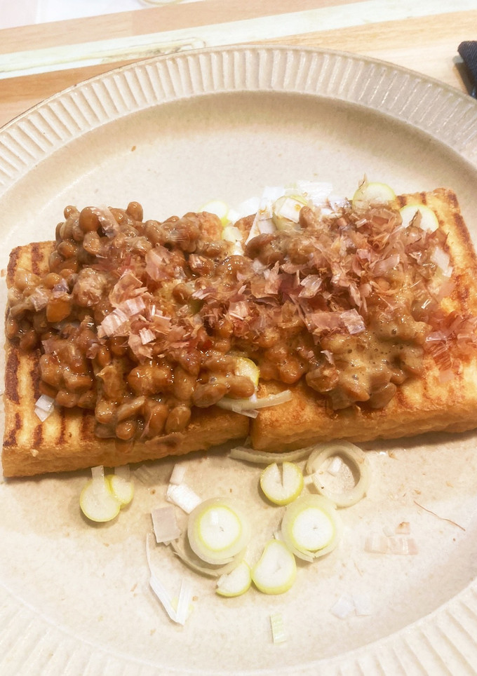 トシキに教わった厚揚げ焼きをヘルシーに-レシピのメイン写真