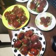 娘考案!豆腐ハンバーグでピーマンの肉詰め