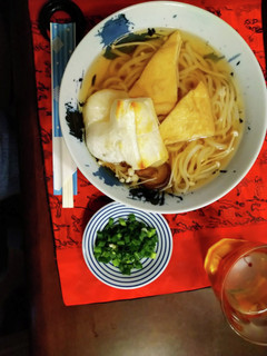 おもち入りきつねうどん-レシピのメイン写真