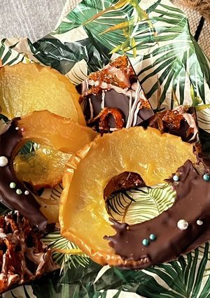 バレンタインにりんごのオランジェット風-レシピのメイン写真
