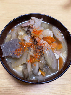 我が家の豚汁 自分用メモ-レシピのメイン写真