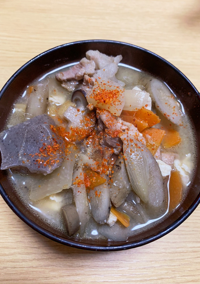 我が家の豚汁　自分用メモ-レシピのメイン写真