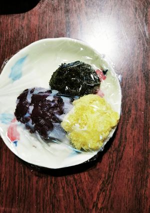 冷凍保存★☆小ぶりなおはぎ3種-レシピのメイン写真