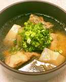 豚なんこつ&大根のボリューム満点スープ