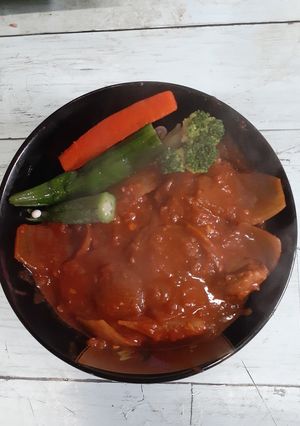 低糖質スパイスカレー蕎麦-レシピのメイン写真