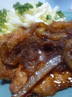 美味しい~♡おろし玉葱&りんごの生姜焼き-レシピのメイン写真