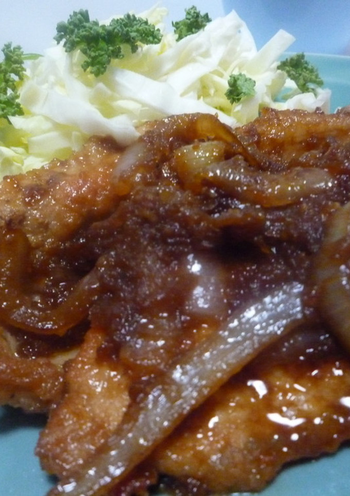 美味しい～♡おろし玉葱＆りんごの生姜焼き-レシピのメイン写真