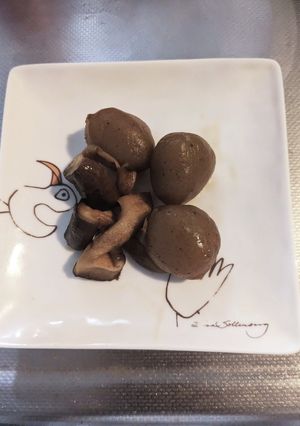 しいたけとコンニャクの含め煮-レシピのメイン写真