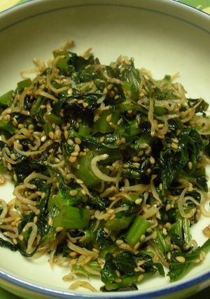 大根の葉がおいしい炒め物-レシピのメイン写真