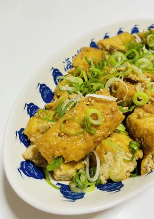 厚揚げの甘辛ごま照り-レシピのメイン写真