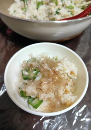 おくらとツナの混ぜご飯〜風邪にも☆男飯-レシピのメイン写真