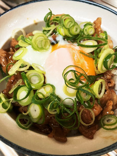 豚玉照りネギ丼-レシピのメイン写真