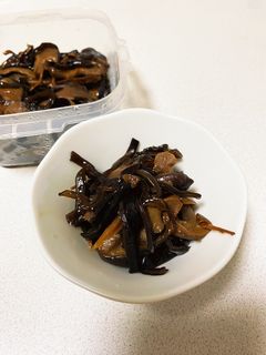 キクラゲとキノコの甘辛煮「カル○ィ風」-レシピのメイン写真