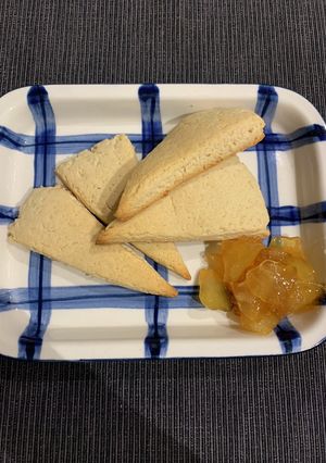りんごジャムのスコーン-レシピのメイン写真