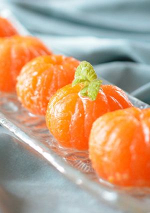熱々シロップをかけてみかんのコンポート-レシピのメイン写真
