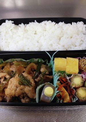 高1息子弁当　1/19　覚書151-レシピのメイン写真
