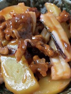 イカの塩辛でイカゴロ焼き-レシピのメイン写真