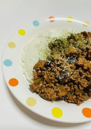茄子ミートライス-レシピのメイン写真