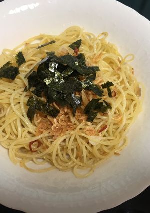 桜エビのペペロンチーノ-レシピのメイン写真