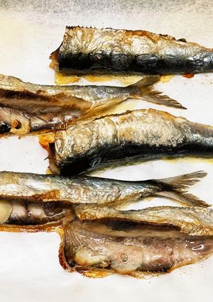 イワシのニンニクオーブン焼き-レシピのメイン写真
