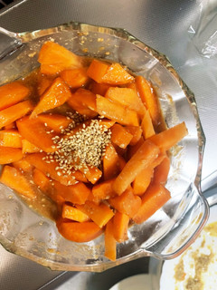 漬時間無きな粉ケチャップ味甘酢人参浅漬-レシピのメイン写真