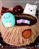 すみっコぐらし モンブラン ケーキ