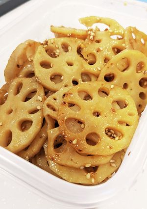 超簡単！作り置きに♪蓮根きんぴら-レシピのメイン写真