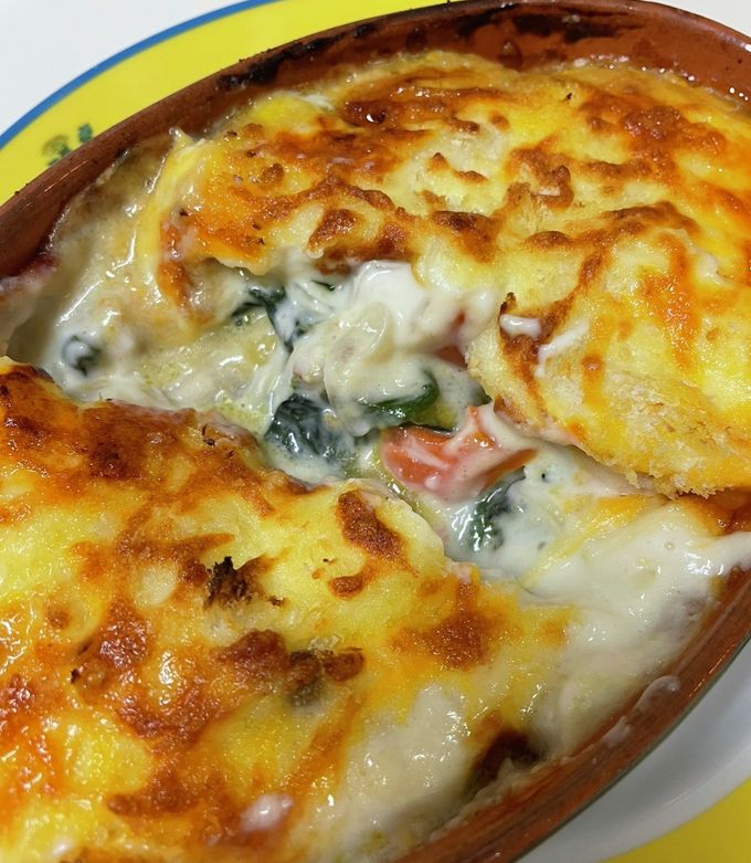 ほうれん草根菜グラタン-レシピのメイン写真