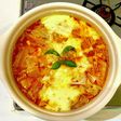 鶏肉と白菜のイタリアントマト鍋