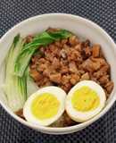 本気で作る魯肉飯 【台湾屋台の味を再現】