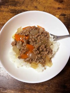 ミンチと野菜和風あんかけどん-レシピのメイン写真