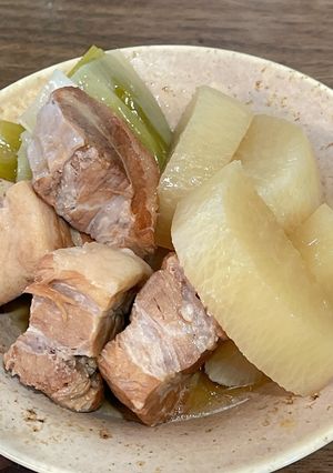 豚バラと大根の塩煮（圧力鍋）-レシピのメイン写真