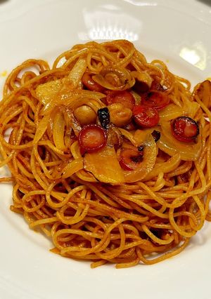 暗殺者のパスタ 簡易バージョン！-レシピのメイン写真