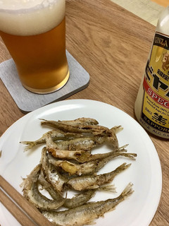 ビールのつまみ/ワカサギ素揚げ/酒のあて-レシピのメイン写真