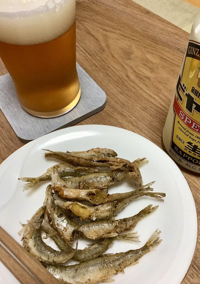 ビールのつまみ/ワカサギ素揚げ/酒のあて-レシピのメイン写真