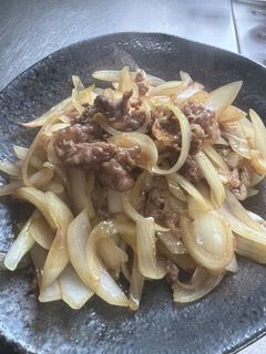 牛肉と玉ねぎの甘辛煮-レシピのメイン写真