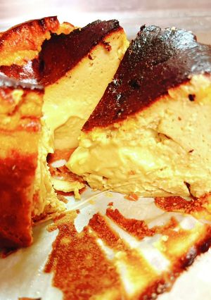 バスクチーズケーキ覚書-レシピのメイン写真