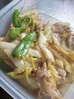 白菜の和風炒め-レシピのメイン写真