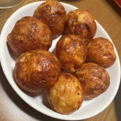 รูปของ 自分用メモ*裸でも美味しいささみたこ焼き